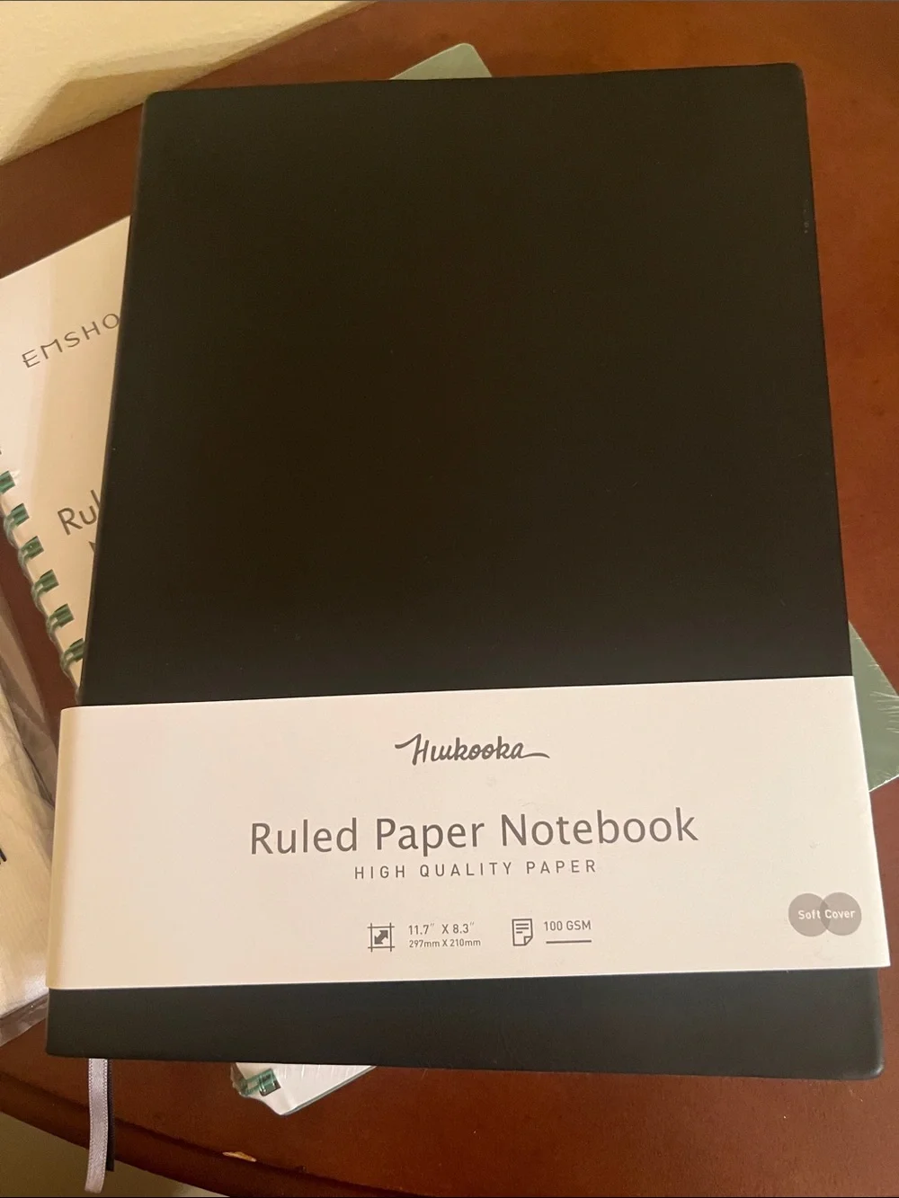 Hiukooka brand notebook